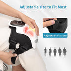 NOLAZA Knee Massager with Heat, Cordless 3 Heating & 3 Vibration Modes