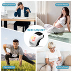 NOLAZA Knee Massager with Heat, Cordless 3 Heating & 3 Vibration Modes