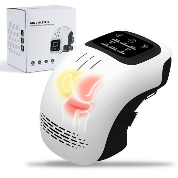 NOLAZA Knee Massager with Heat, Cordless 3 Heating & 3 Vibration Modes