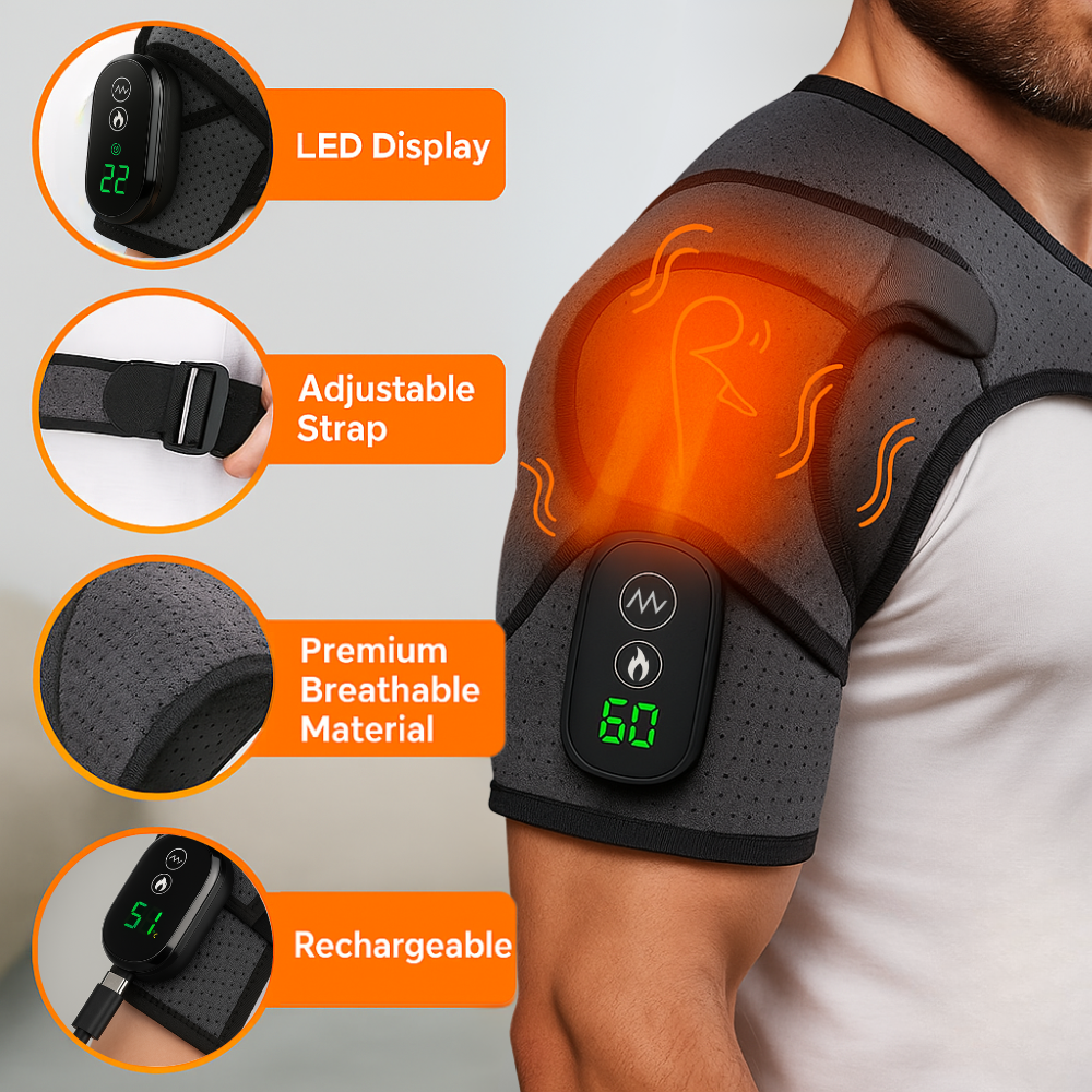 NOLAZA Heated Shoulder Massager