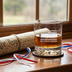 Betsy Ross 250 Years of Freedom 1776 2026 Engraved Whiskey Glass